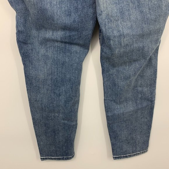 Eloquii Jeans Olivia Sculpting Skinny High Rise Blue Denim - Picture 11 of 14